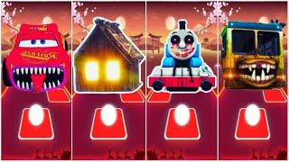 Pixel Car Mcqueen 🌟 Spider House Head 🌟 Thomas The Train EXE 🌟 Bus Eater ☄️ Tiles Hop EDM Rush [upl. by Nemzzaj963]