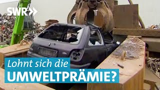 Ökologisch sinnvoll Moderne Dieselautos in der Schrottpresse [upl. by Ynetruoc]