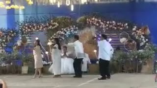 Igorot dance wedding by using gangs instrument loop amazing satisfying [upl. by Htyderem944]