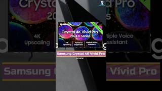 Samsung Crystal 4K Vivid Pro TV Review  Best TV 2024 shorts tv ledtvsale deals 4k samsung [upl. by Aiksas]