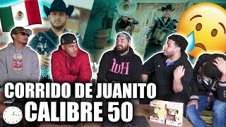 Corrido De Juanito  Calibre 50 🇲🇽 REACCION LA TRSTE REALIDAD EN MEXICO OVELTIME TV [upl. by Egres130]