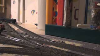 Märklin 3424 NS 1117 with international trains Full HD video [upl. by Greenburg]