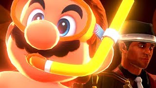 Super Mario Odyssey but Mario is insane [upl. by Atinnek]