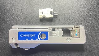 4K  Commscope CAT6  CAT6A Termination  UNIPRISE  UNJ600 [upl. by Irena]