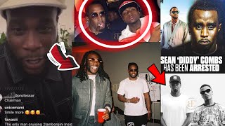 Burna Boy and Diddy CAUGHT😱 Davido in Tears as Relationship with P Diddy Leak alongside Wizkid [upl. by Shultz]