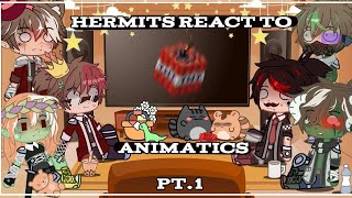 Hermits React to Animatics Pt13HermitcraftAngst [upl. by Rosabelle]