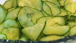 Bettys OldFashioned Cucumber Slices [upl. by Zendah]