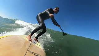 SUPER MOON WAVE Lacanau Ocean 19th Sept 2024  chilled SUPSurf in Aquitaine [upl. by Moon]