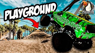 Ultimate Monster Trucks on Beamng Drive  Playground Map [upl. by Navlys]