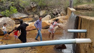 LUGAR INCRÍVEL NA CACHOEIRA TEM ATÉ UM SOFÁ DE PEDRA  DIVERTIMOS BASTANTE [upl. by Butterfield]