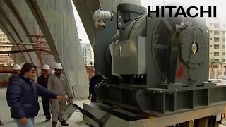 Installation of Hitachi Elevators amp Escalators in Al Hamra tower  Kuwait Challenge  Hitachi [upl. by Alvina]