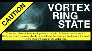 Vuichard Recovery Technique  How to escape a Vortex Ring State [upl. by Rebma]