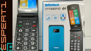 Brondi Intrepid 4g cellulare per persone anziane dual SIM [upl. by Wiltsey]