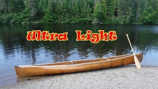 Wenonah Ultra Light Kevlar Prism Solo Canoe Test [upl. by Aydne]