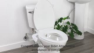 Rinslet Bidet Attachment WS111 and WS12 [upl. by Airemat839]