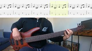 Pato Banton  Go Pato  Bass Cover  Tabs Only 3 notes Beginner Level [upl. by Jezabella]