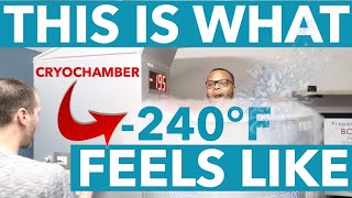 Spine Surgeon Tries 240°F Cryotherapy For the First TimeHeres How it Went [upl. by Ava762]