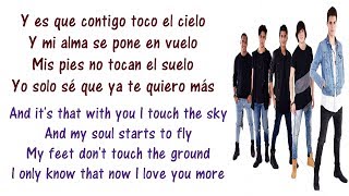 CNCO  Para enamorarte Lyrics English and Spanish  Translations amp Meaning  Letras en ingles [upl. by Eelyr]