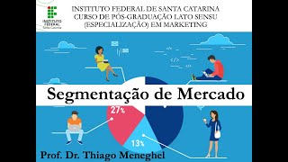 Segmentação de Mercado  Marketing [upl. by Ariada961]