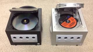 GAMECUBE Rare FULL SIZE DVDR Top Cover By Qoob 47GB backups with top on [upl. by Yhtrod]