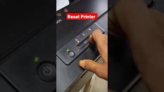 How to Fix Epson L1300 L1800 Printer Red light Blinking Reset shorts shortsfeed [upl. by Eelyma]