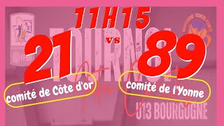 TIC U13F Côte dor vs Yonne [upl. by Leilani]