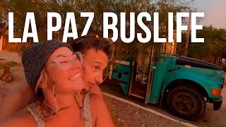 Bus Life at La Paz Carnaval Wild Rides and Mexican Street Eats [upl. by Adnohrahs]