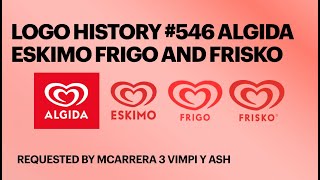 Logo History 546 Algida Eskimo Frigo and Frisko [upl. by Einad]