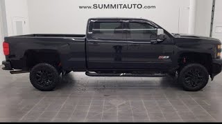 2017 CHEVROLET SILVERADO 2500 LT1 Z71 MIDNIGHT GAS 4K WALKAROUND 12728ZA SOLD [upl. by Broome299]