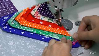 ✨EASY Sewing from SCRAPS You HAVE to Try This SEWING [upl. by Aelber]