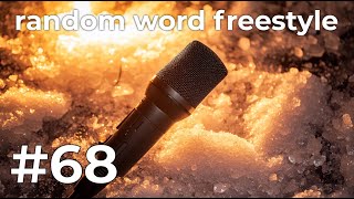 Live improvised rap with random words 68 [upl. by Liuqnoj]