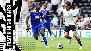 MATCH HIGHLIGHTS  Derby County Vs Leicester City [upl. by Enaj777]