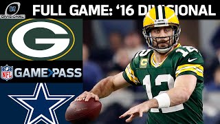 2016 NFC Divisional FULL Game Green Bay Packers vs Dallas Cowboys [upl. by Sajet]