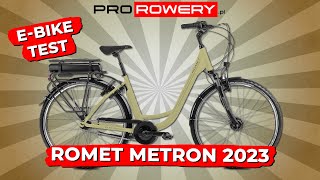 Najlepszy rower elektryczny do codziennego użytku  Romet Metron 2023 [upl. by Oza]