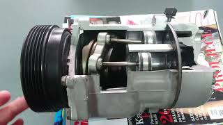 How does car air conditioning compressor work [upl. by Chucho]