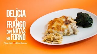 Delícia de Frango com Natas no Forno [upl. by Naara]