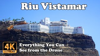 Hotel Riu Vistamar Gran Canaria in 4K from Drone [upl. by Noed155]