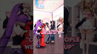 A woman danced uncontrollably 🤣roblox shorts dresstoimpress funny viral creditszackdfilms [upl. by Stinky]