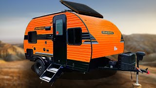 Best Small Travel Trailers Under 20K with Bathroom and Shower [upl. by Ahsiak]