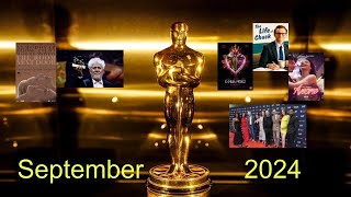 Oscars 2025 Nominations Predictions  September 2024 [upl. by Azial9]