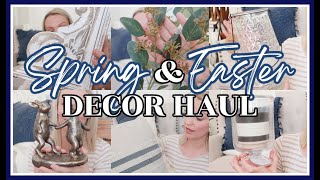 HUGE SPRING amp EASTER DECOR HAUL 2021  FARMHOUSE SPRING DECORATING IDEAS [upl. by Stromberg]