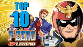 Top 10 FZero Anime Episodes [upl. by Sucam77]