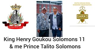 Prince Talito Solomons of HAMCUMQUA  INQUA ROYAL HOUSEHESSEQUA  Part 1 wwwsarkoorgza [upl. by Agler]