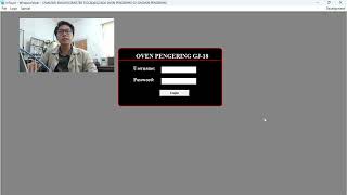 HMI SCADA  Fariqh Bimantara 221311040  Oven Pengering GJ18 [upl. by Columbine]