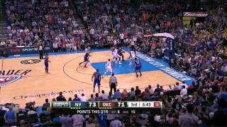 Carmelo Anthony 36 Points Full Highlights Red Hot ShootingOklahoma City 472013 [upl. by Suivatra414]