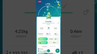 I Caught A Shiny Totodile Earlier Today After Work Literally Made My Day 🐊✨ [upl. by Plato411]