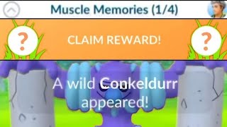 quotMuscle Memoriesquot Special Research in Pokemon Go [upl. by Nothsa260]