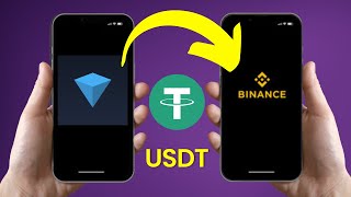 How To Transfer USDT From Tonkeeper to Binance NB Use Toncoin Network not ETH  2024 [upl. by Eirlav]