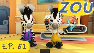 Zou  Zou and the Power Cut Ep51  Full Episodes  Kids Cartoon [upl. by Eixel]