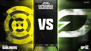 C9COD vs OpTicTexas  Opening Weekend 2024  Day 1 [upl. by Eciram]